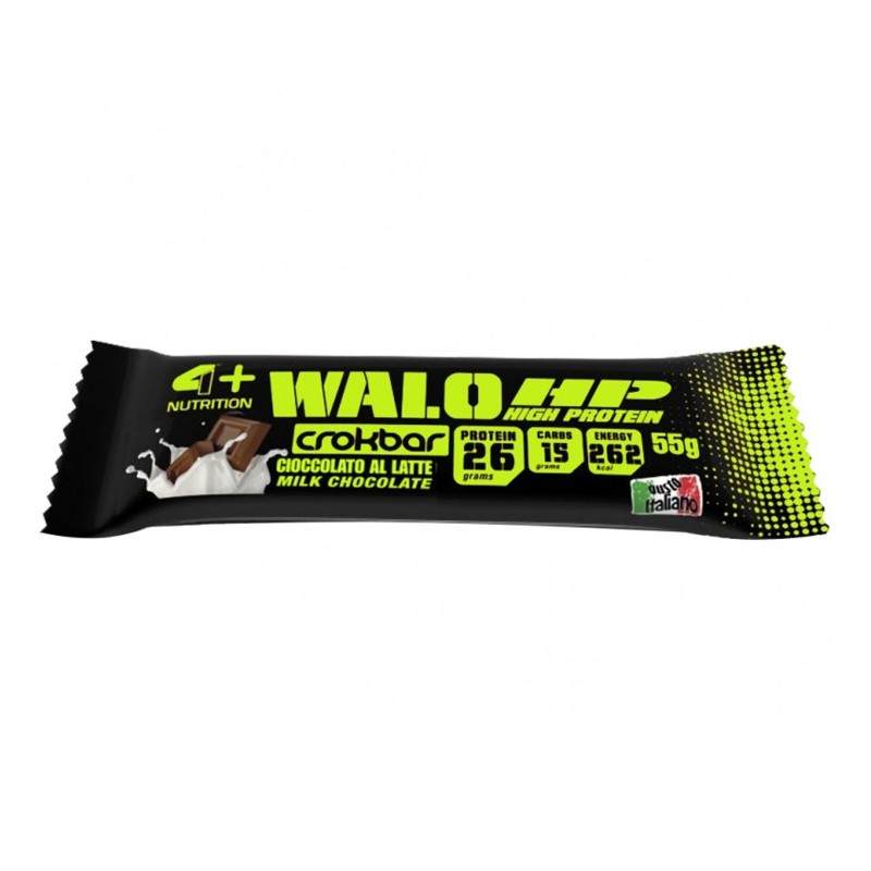 4+ Nutrition Walo Crock Bar High Protein 1 Barretta Da 55 grammi