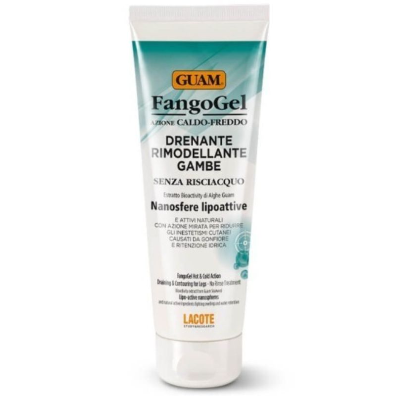 Guam Fango Gel Drenante Rimodellante Gambe 75 Ml