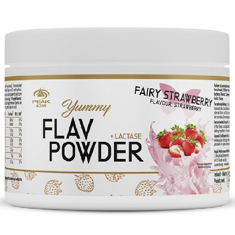 PEAK ACTIVE YUMMY FLAV POWDER FRAGOLA 250g