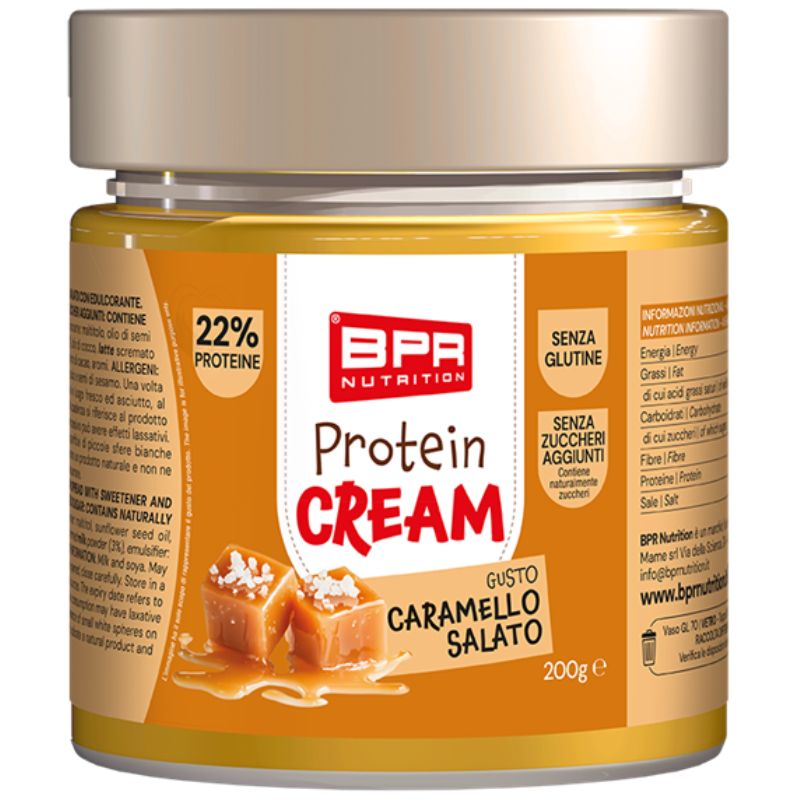 Bpr Protein Cream Caramello Salato 200 Grammi