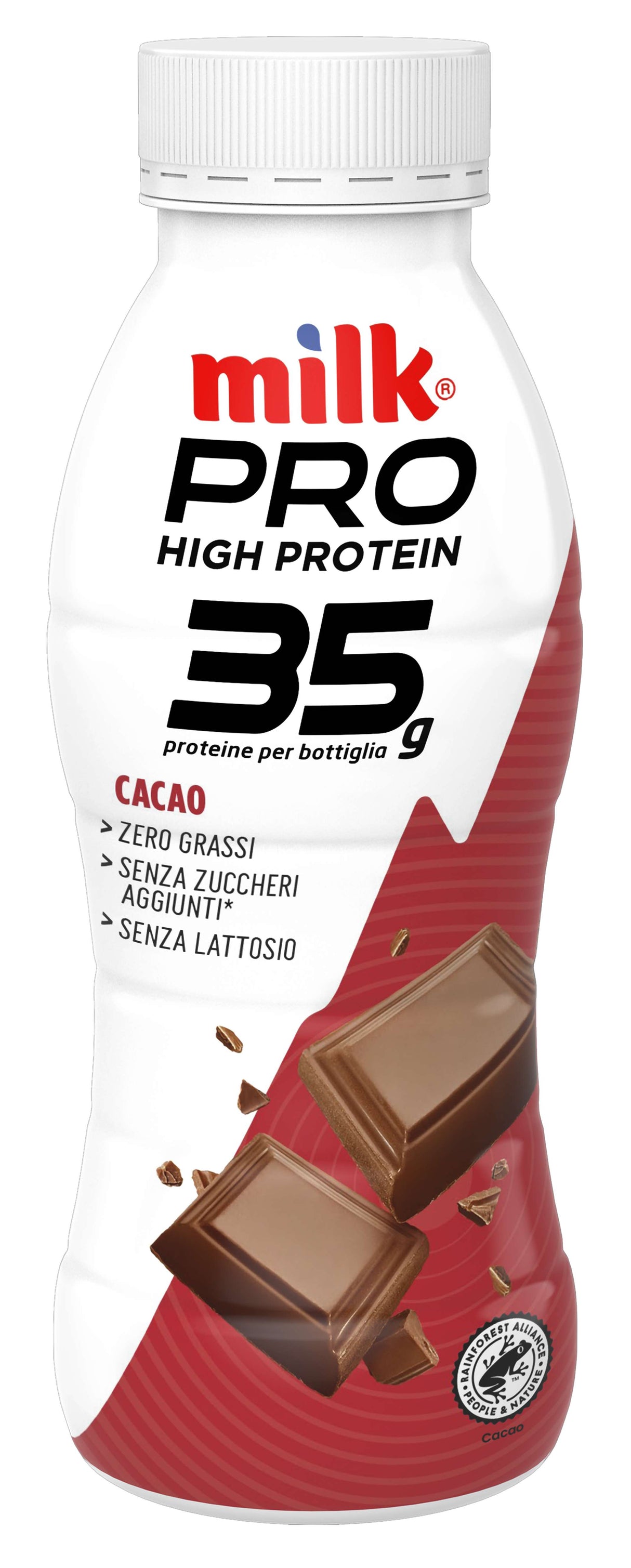 MILK PRO HIGH PROTEIN DA 350 GRAMMI CON 35 GRAMMI DI PROTEINE