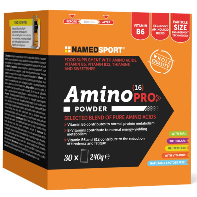 Named Sport Amino (16) Pro 30 Bustine da 8 Grammi