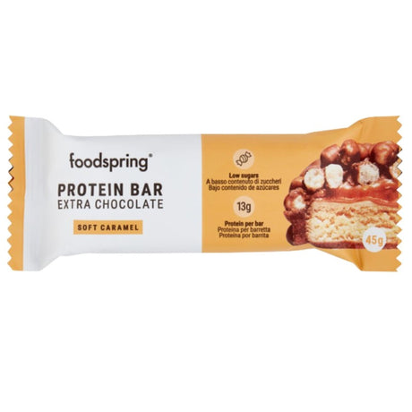 Foodspring Protein Bar Extra Chocolate 1 Barretta Da 45 Grammi