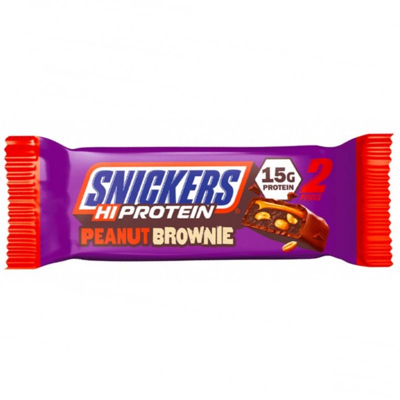 Snickers Hi Protein 2 Barrette Da 25 Grammi
