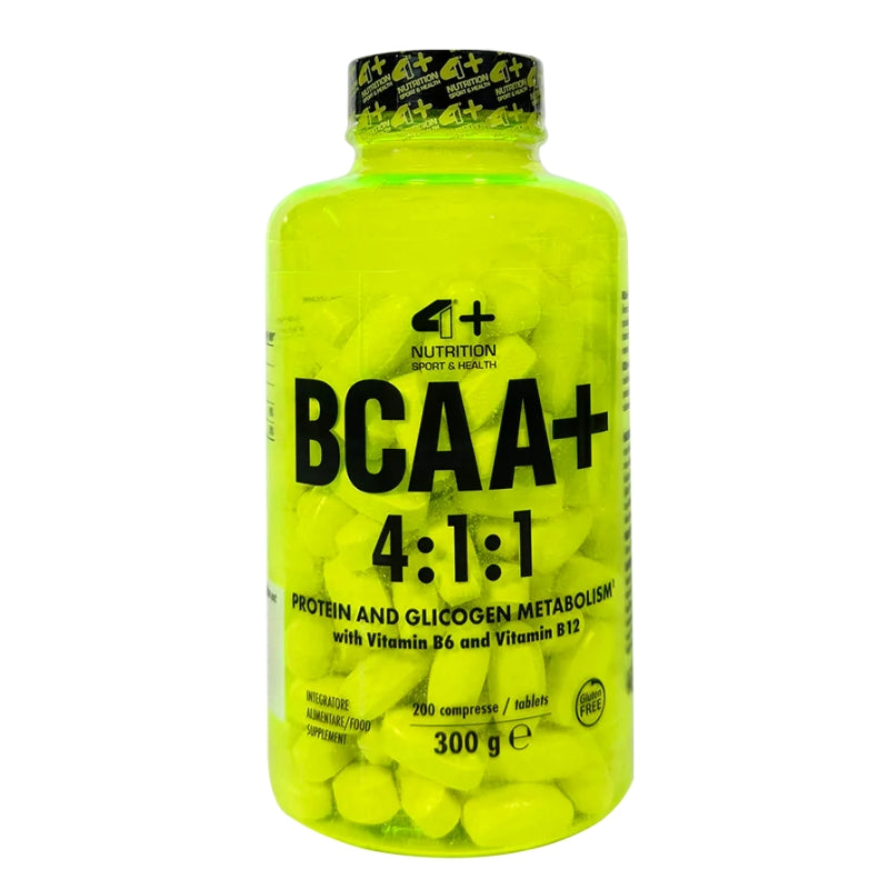 4+ Nutrition Bcaa 4:1:1 Da 200 Compresse