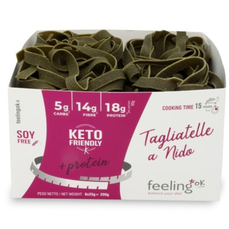 Feeling Ok Tagliatelle a Nido Agli Spinaci 200 Grammi