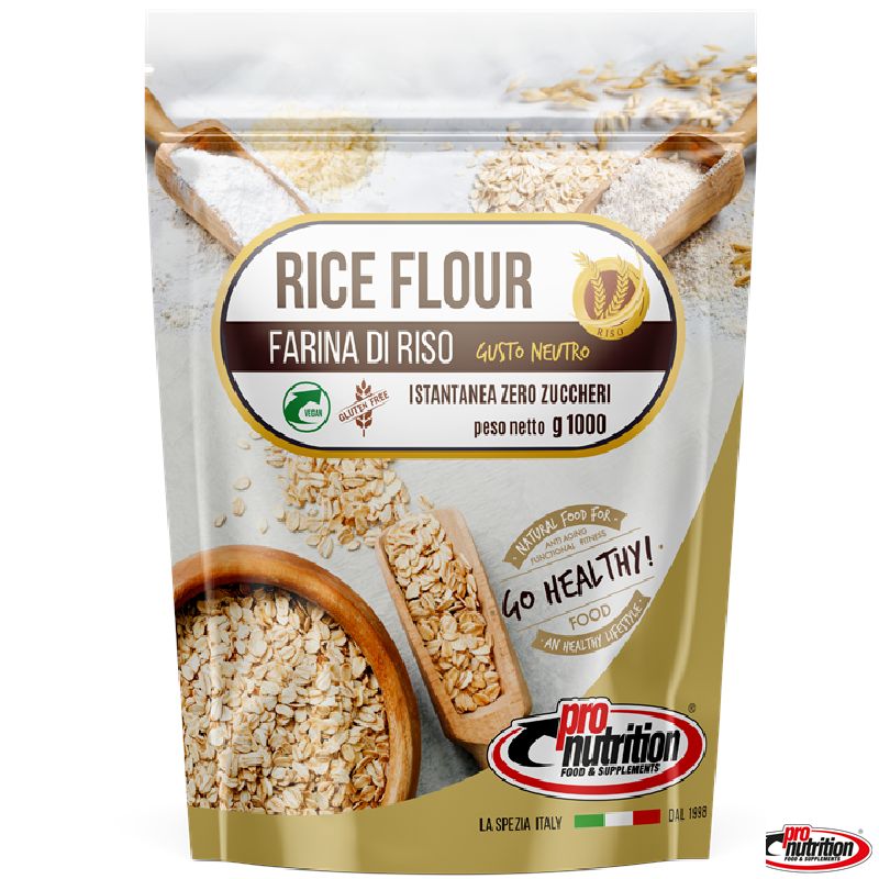 PRONUTRITION FARINA DI RISO 1 KG GUSTO NEUTRO