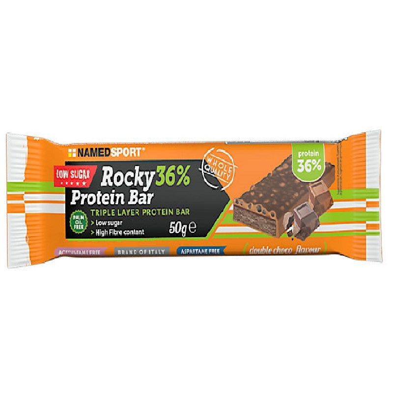 NAMED SPORT ROCKY 36% PROTEIN BAR 1 BARRETTA DA 50 GRAMMI