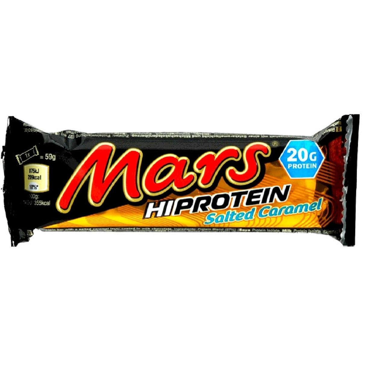 MARS HI-PROTEIN CARAMELLO SALATO 1 BARRETTA DA 59 GRAMMI
