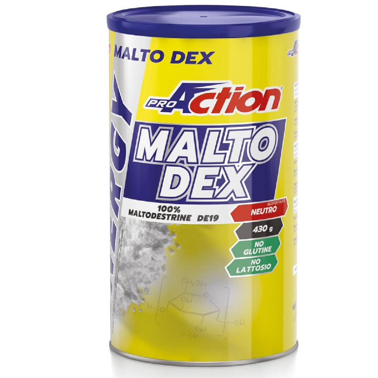 PROACTION MALTO DEX ENERGY GUSTO NEUTRO 430 GRAMMI