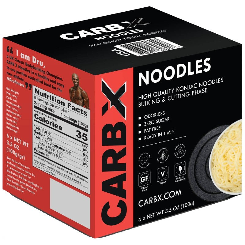 EAT WATER CARBX NOODLES 6 PORZIONI DA 100 GRAMMI