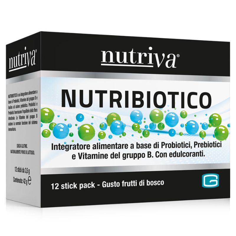 Nutriva Nutribiotico 12 Stick Da 3,5 Grammi