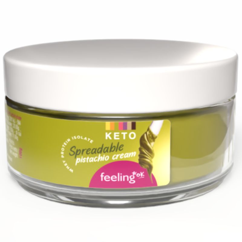 Feeling ok Crema Spalmabile +Protein al Pistacchio 250 Grammi