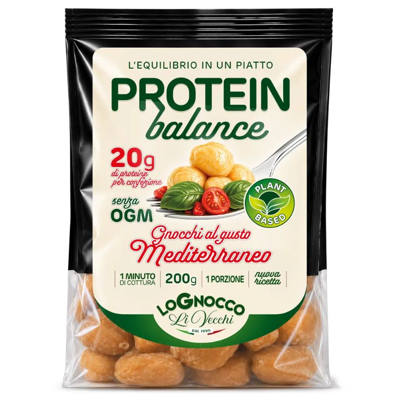 Lo Gnocco Gnocchi Protein Balance Gusto Mediterraneo 200 Grammi