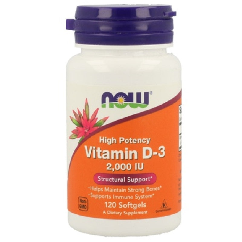 NOW FOODS VITAMIN D3 DA 120 CAPSULE