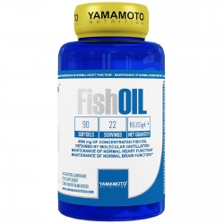 YAMAMOTO NUTRITION FISH OIL 90 SOFTGELS Integratori Omega 3