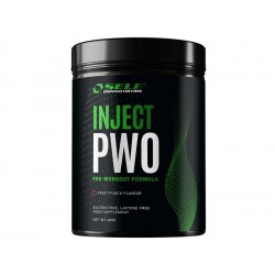 SELF OMNINUTRITION INJECT PWO CAFFEINE FREE 400 GRAMMI Pre e Intra Work Out