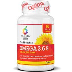 OPTIMA TOTAL BENEFITS OMEGA 3 6 9 60 SOFTGELS Integratori Omega 3