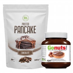 DAILY LIFE PROTEIN PANCAKE 500 GRAMMI + GONUTS 350 GRAMMI Pancake e Muffin Proteici