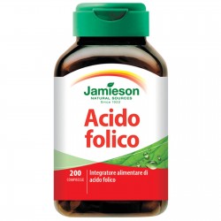JAMIESON ACIDO FOLICO 200 COMPRESSE Integratore Vitamina B e B12