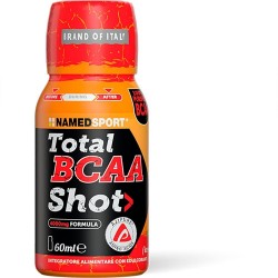 NAMED SPORT TOTAL BCAA SHOT DA 60 ML Aminoacidi Ramificati Palestra
