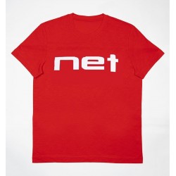 NET INTEGRATORI MAGLIETTA ROSSA Canotte T-Shirt