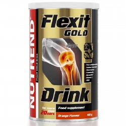 NUTREND FLEXIT GOLD DRINK 400 GRAMMI GUSTO ARANCIA Glucosamina integratori per Cartilagine