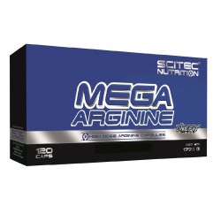 Scitec Nutrition Mega Arginine 120 cps. Arginina in Capsule Ossido Nitrico Arginina Integratore