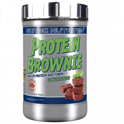Scitec Nutrition Protein Brownie 600 gr Cioccolato con Avena e Proteine Crema Spalmabile Proteica