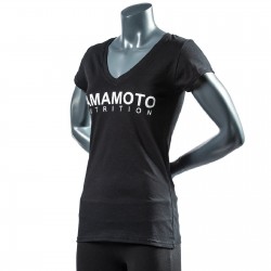 YAMAMOTO ACTIVE WEAR LADY T-SHIRT NERA Canotte T-Shirt
