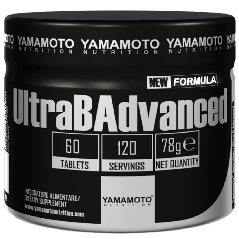 YAMAMOTO NUTRITION ULTRA B ADVANCED 60 COMPRESSE Integratore Vitamina B e B12