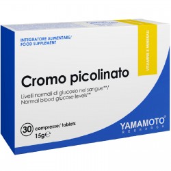 YAMAMOTO RESEARCH CROMO PICOLINATO 30 COMPRESSE Integratori Dimagranti