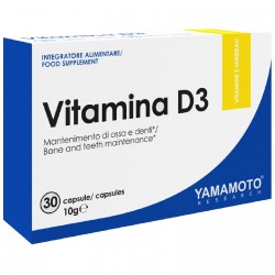YAMAMOTO RESEARCH VITAMINA D3 DA 30 CAPSULE Integratore Vitamina D