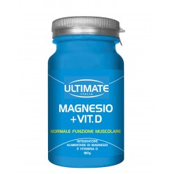 Ultimate Italia Magnesio + Vit D 180 Grammi Integratori Magnesio