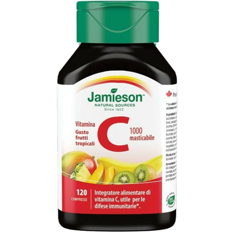 JAMIESON VITAMINA C1000 MASTICABILE 120 COMPRESSE MASTICABILI