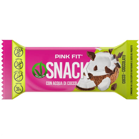 Proaction Pink Fit Snack Barretta Da 30 Grammi