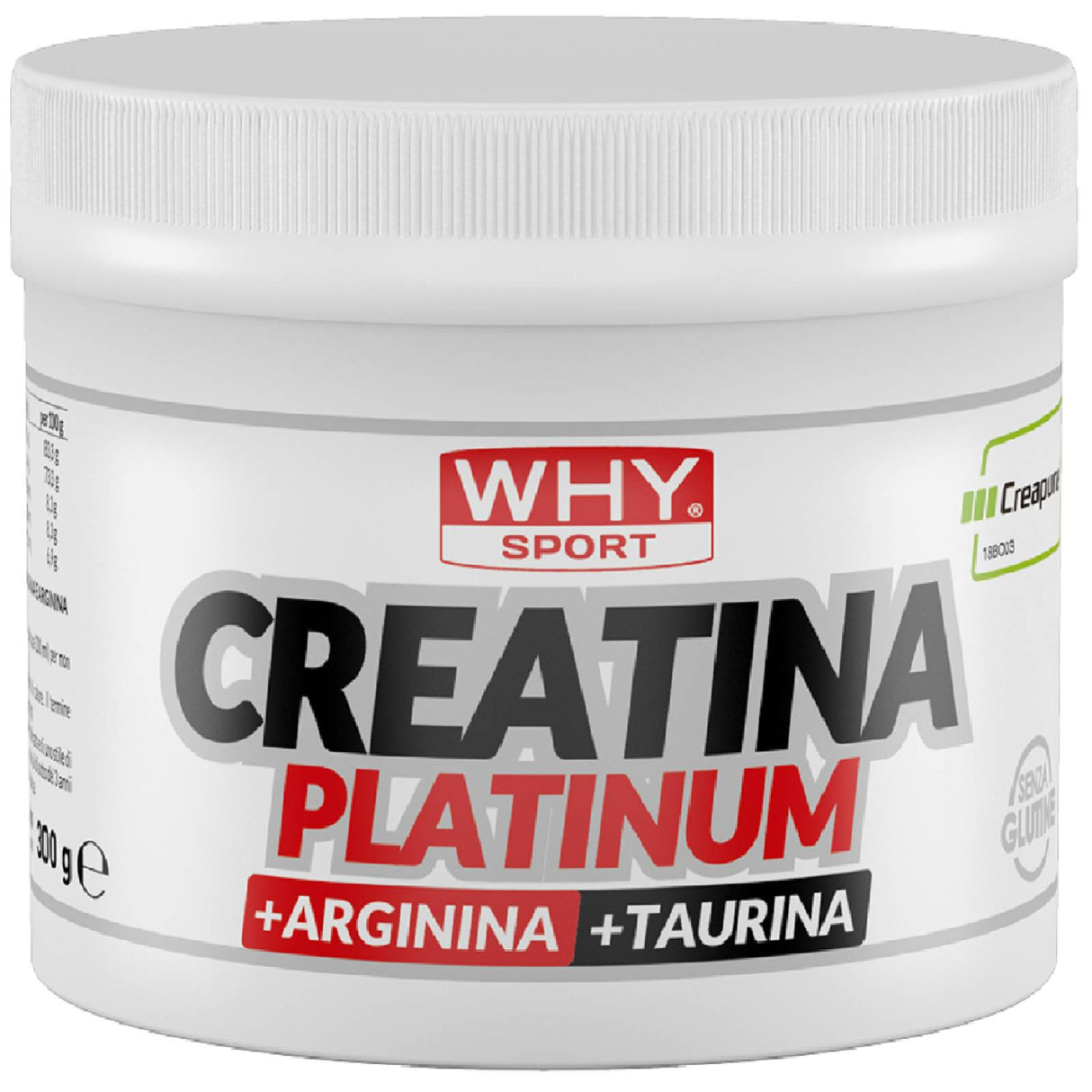 WHY SPORT CREATINA PLATINUM 300 GRAMMI