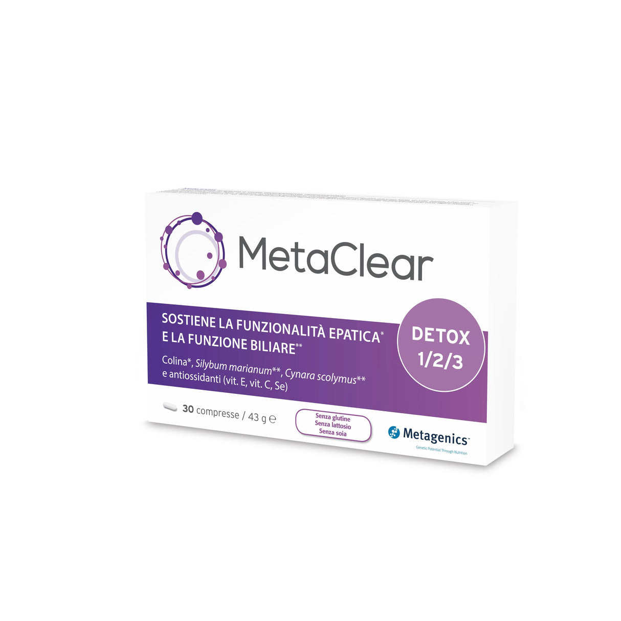 Metagenics Metaclear 30 Compresse