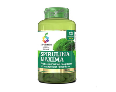 OPTIMA SPIRULINA MAXIMA 120 COMPRESSE