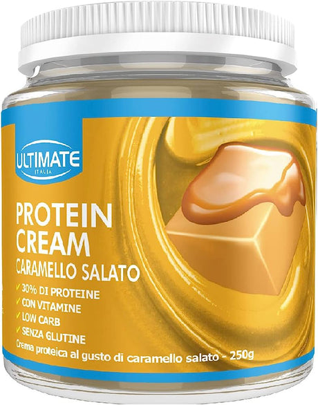 Ultimate Italia Protein Cream 250 Grammi Gusto Caramello Salato