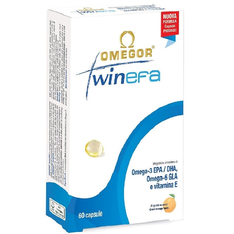 OMEGOR TWINEFA 60 CAPSULE GUSTO ARANCIA