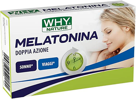 WHY NATURE MELATONINA DOPPIA AZIONE 80 COMPRESSE