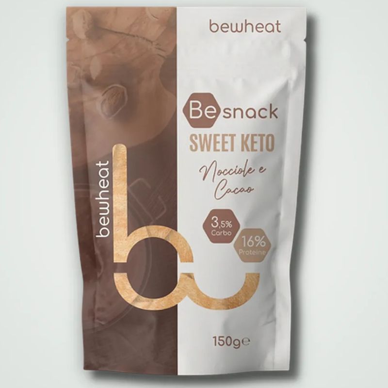 Bewheat  BeSnack Sweet Keto Nocciole E Cacao 150 Grammi