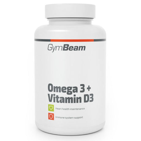 GymBeam Omega 3 + Vitamin D3 Da 90 Softgels