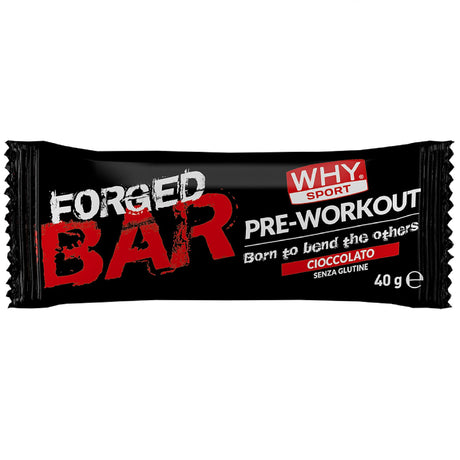 WHY SPORT FORGED BAR 1 BARRETTA DA 40 GRAMMI GUSTO CIOCCOLATO