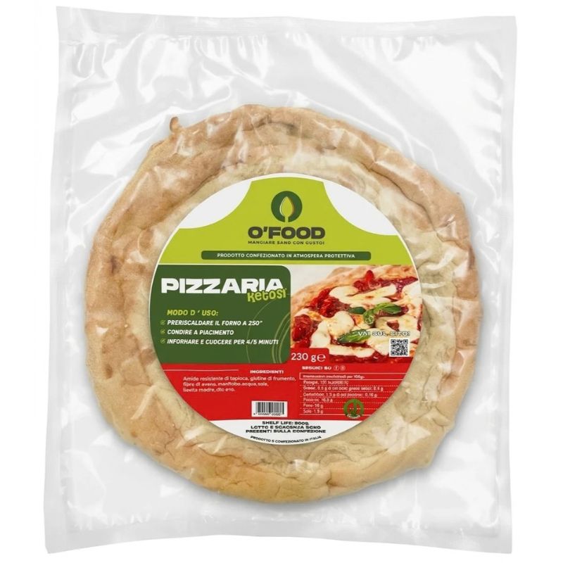 O'Food Pizzaria Keto 230 Grammi