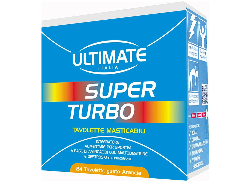 Ultimate Italia Super Turbo 24 Tavolette Gusto Arancia