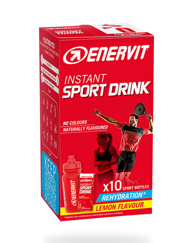 Enervit Instant Sport Drink 10 Bustine Da 16 Grammi Gusto Limone