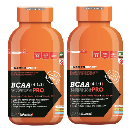 2 X NAMED SPORT BCAA 4:1:1 EXTREME PRO 310 COMPRESSE