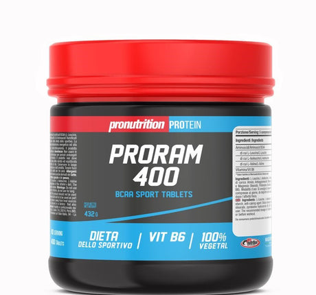 PRONUTRITION PRORAM BCAA 400 COMPRESSE